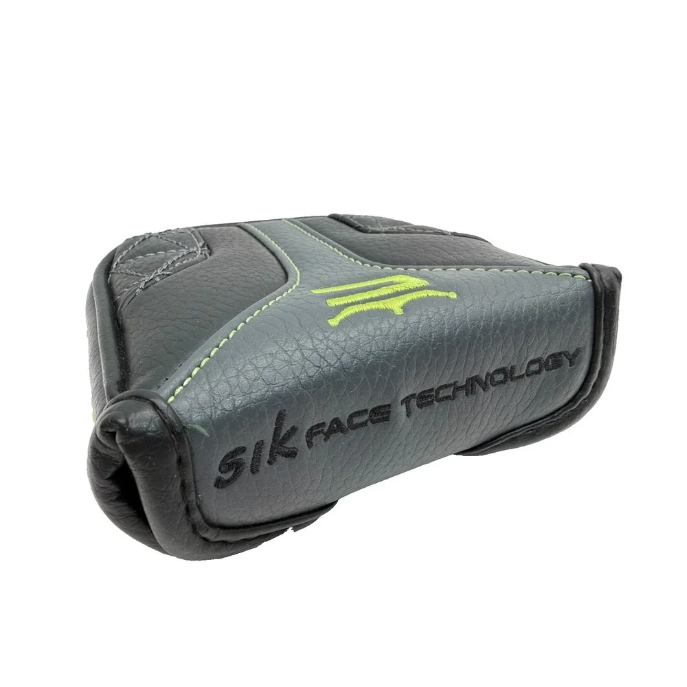 Cobra King Vintage Mallet Putter Headcover Black Gray Lime SIK Face Technology